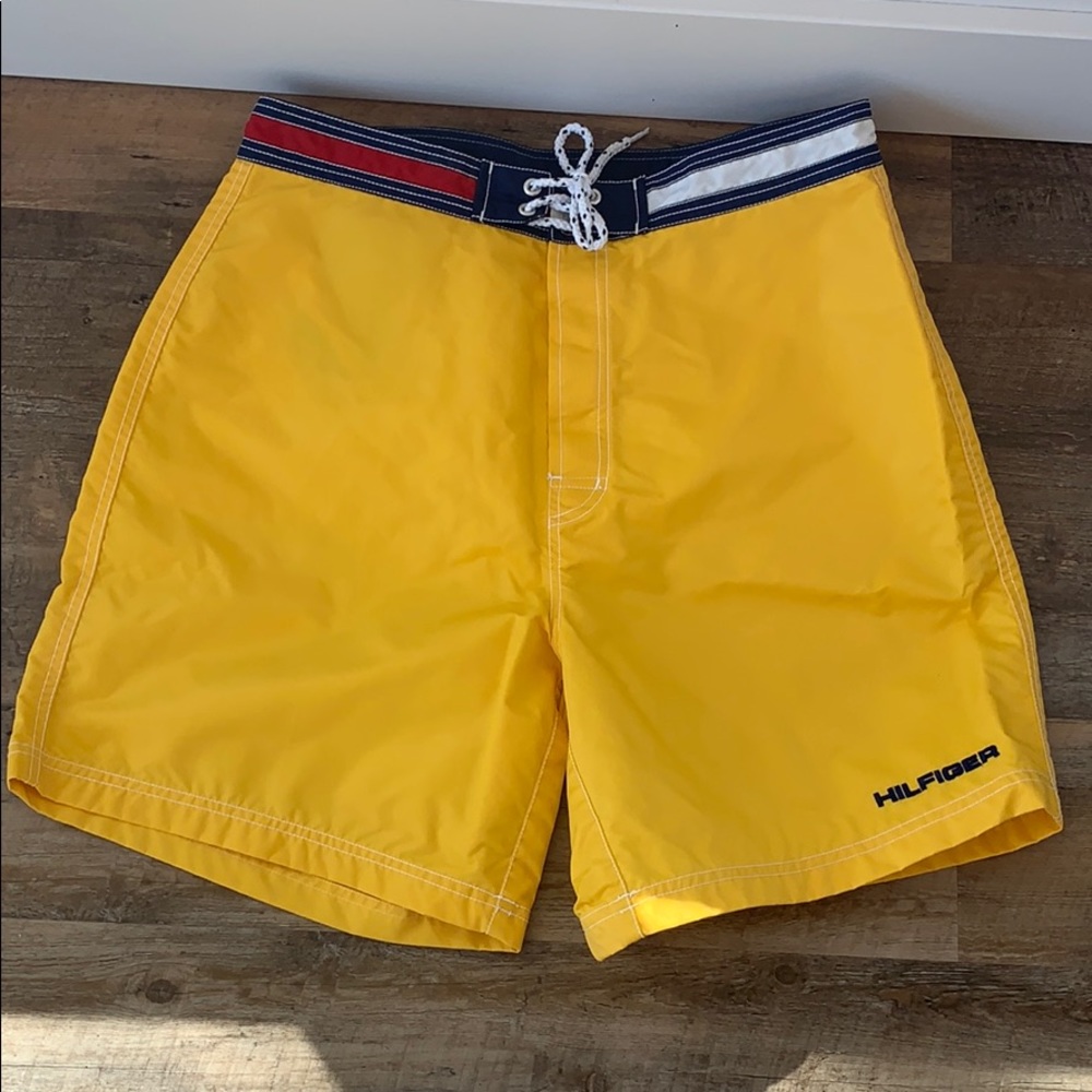 NWOT Vintage Tommy Hilfiger swim trunks
